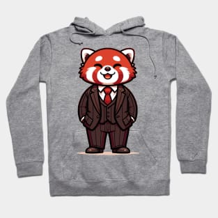 Professional Panda - Red Panda's Business Suit Hoodie